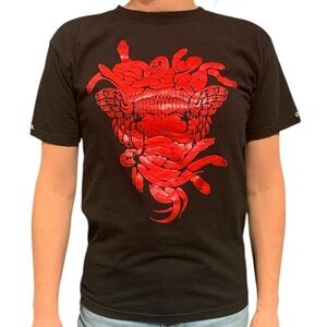 Crooks and Castles Women’s Medusa Graphic Crew-Neck tee